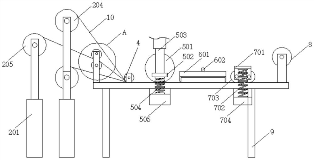 A special composite fabric and its production equipment