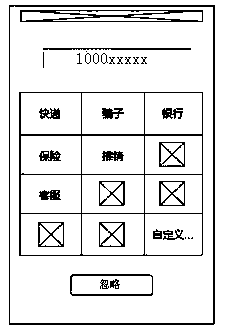 Incoming call marking method for mobile terminal and marking system adopted by method