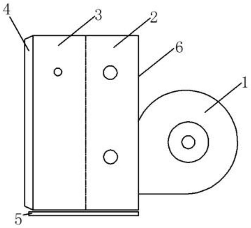 Temperature-adjustable humidifying and air supply combined device of air film coal storage shed