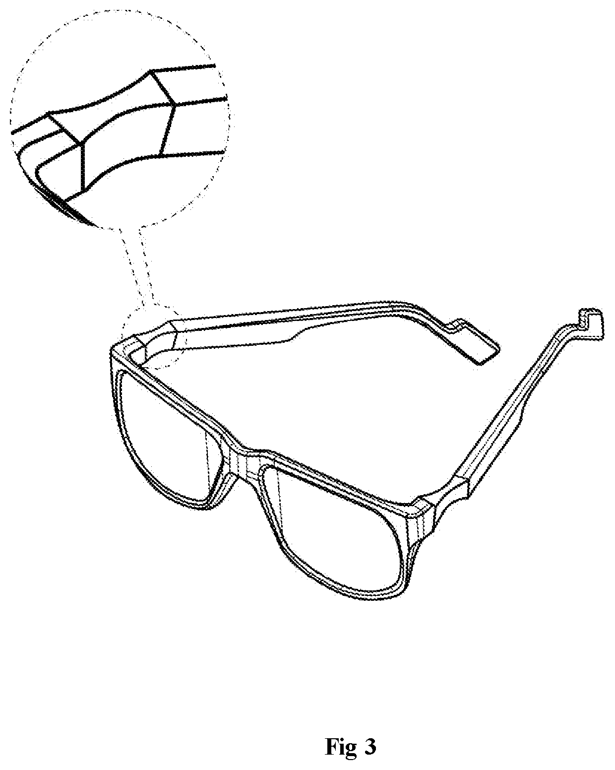 Interchangeable Hinge for Modular Eyewear