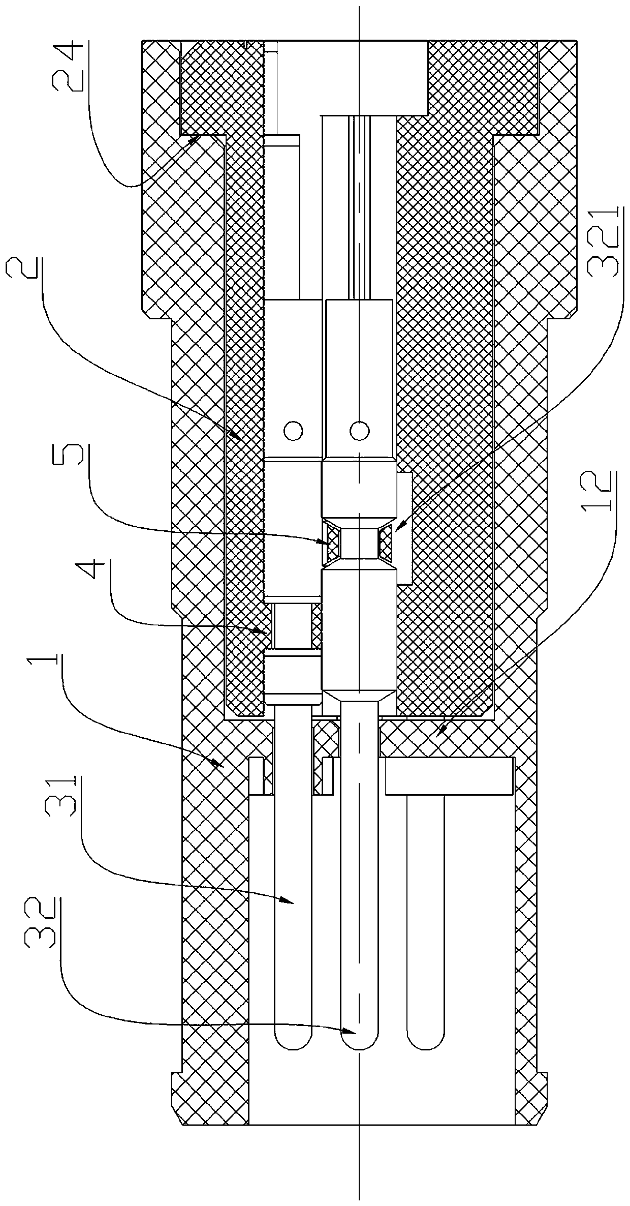 Electric connector and connector insulator thereof