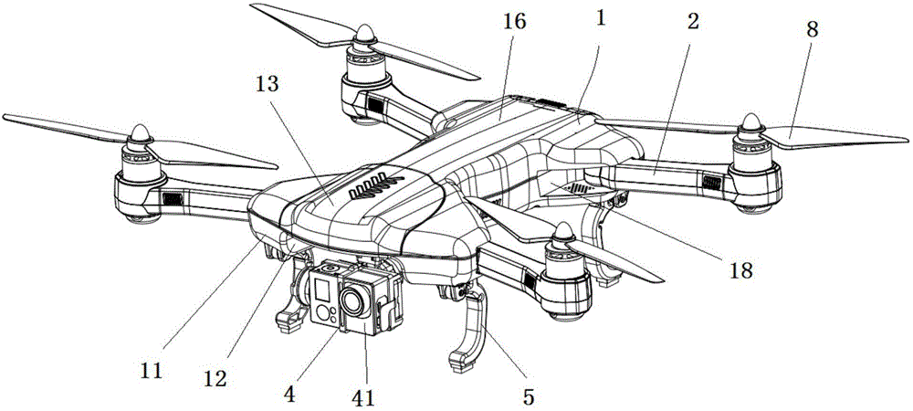 Foldable unmanned aerial vehicle