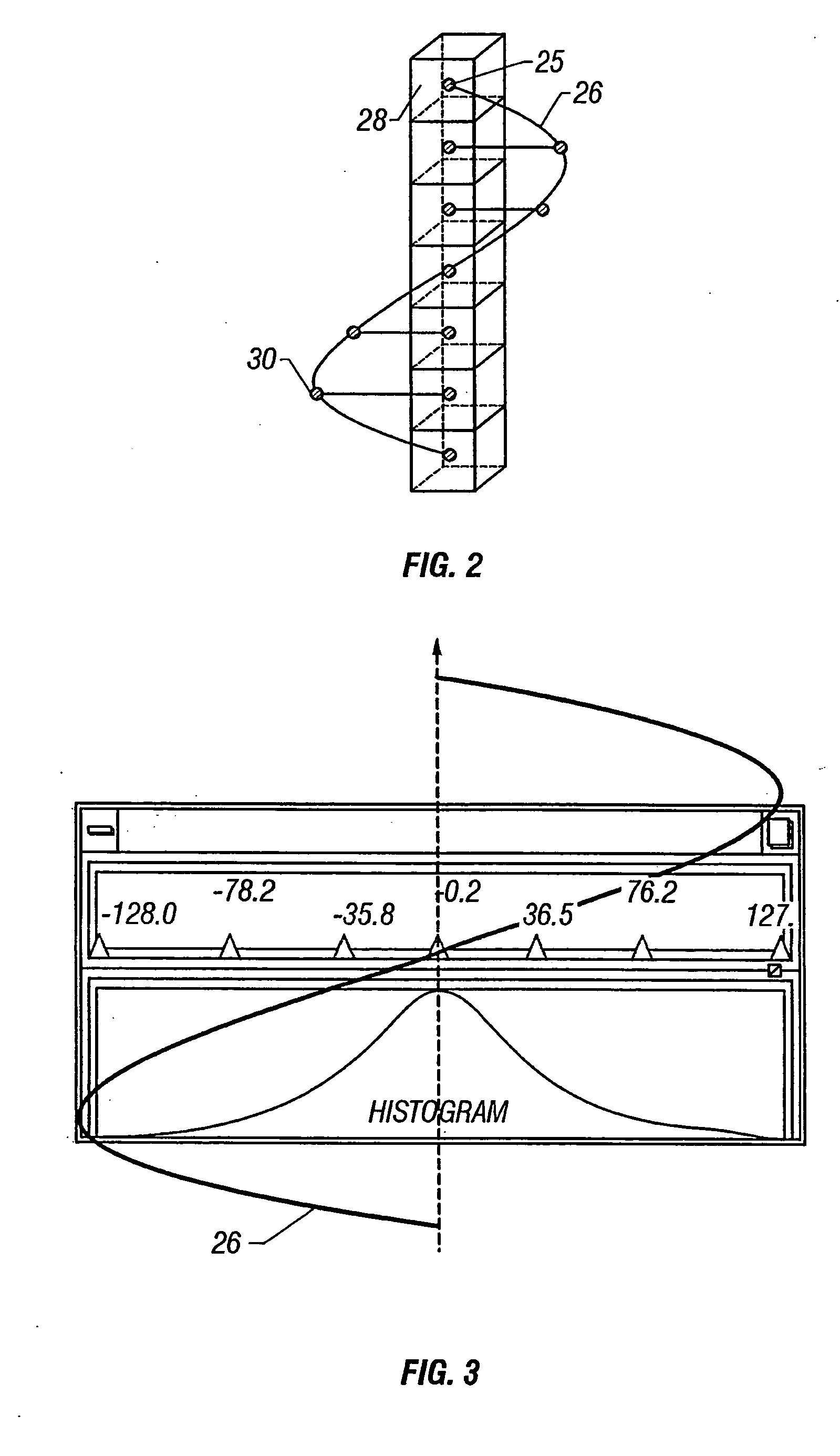 System and method for analyzing and imaging an enhanced three-dimensional volume data set using one or more attributes