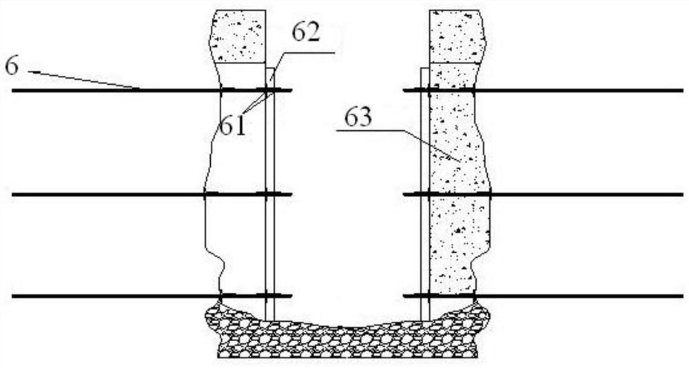 Construction method for reinforcing and repairing damaged coal bunker at shaft bottom