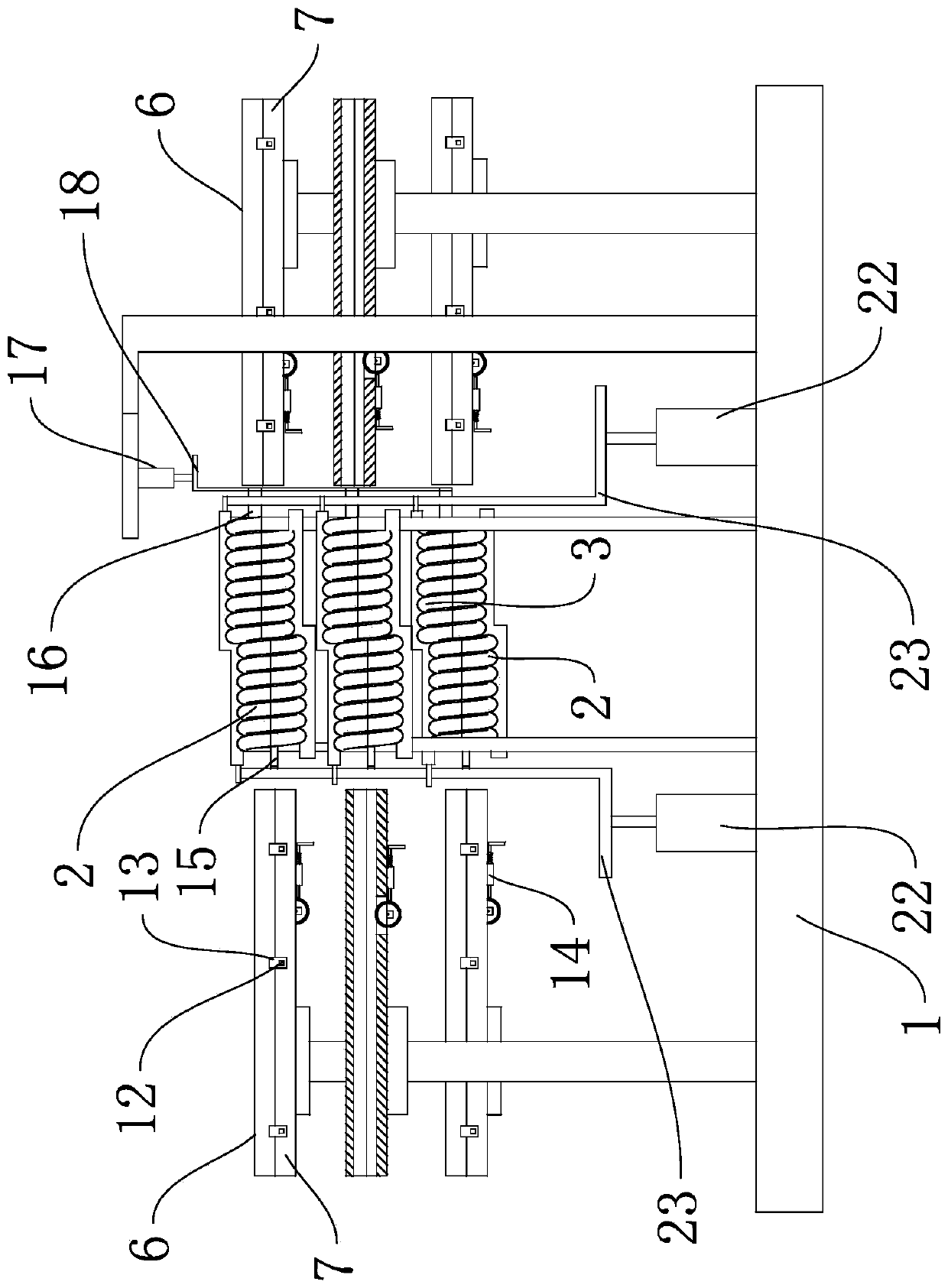 Fusion connection device of multi-core cable