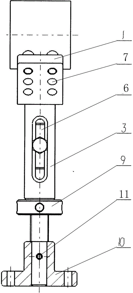 Round tube positioning mechanism and method