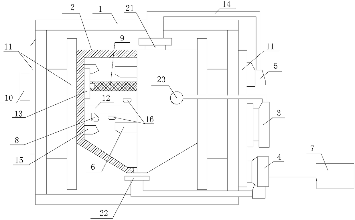 Geothermal water solid-liquid separation and filtration device