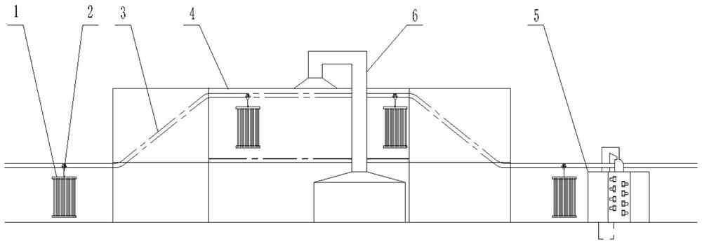 Surface anti-corrosion coating pretreatment process for cold-rolled steel sheet welding structural part