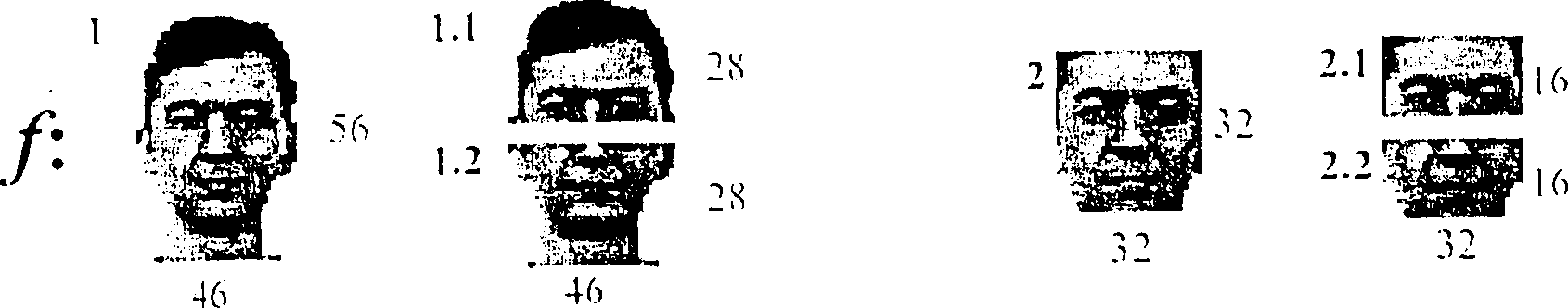 Face description, recognition method and device