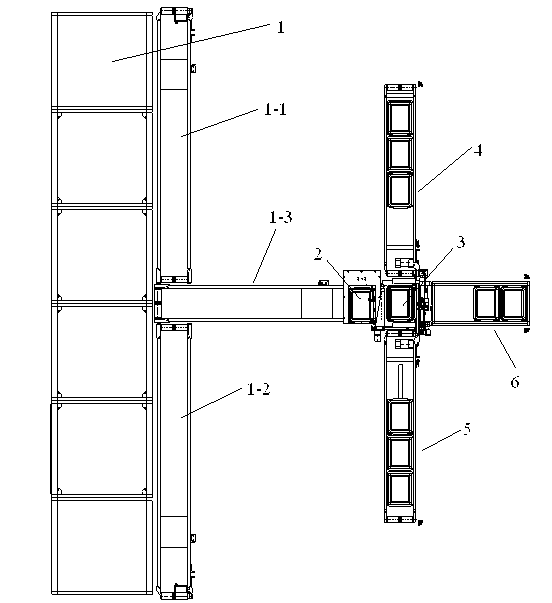 Ground sorting type intelligent medicine dispensing control system and medicine allocation process thereof