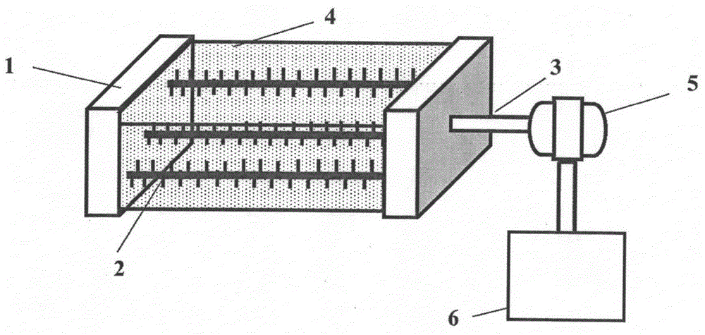 Nanofiber foam based device for continuous treatment of dye wastewater and preparation method of device