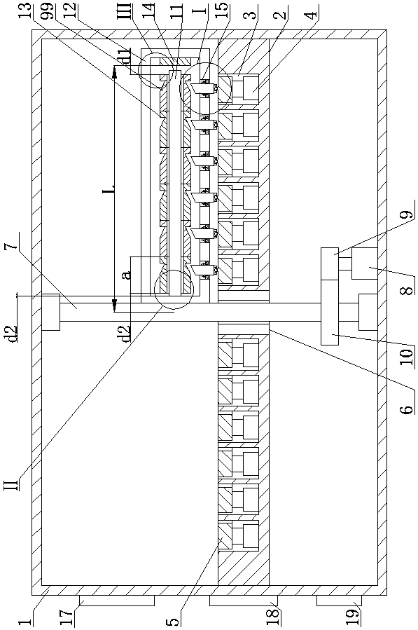 Physical experiment centripetal force demonstration device