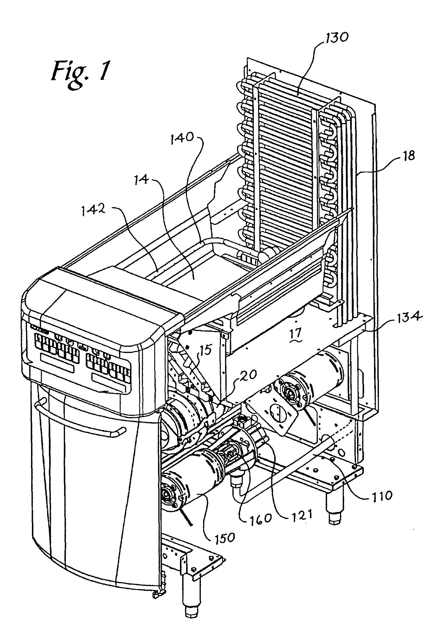 Continuously operating filtering apparatus