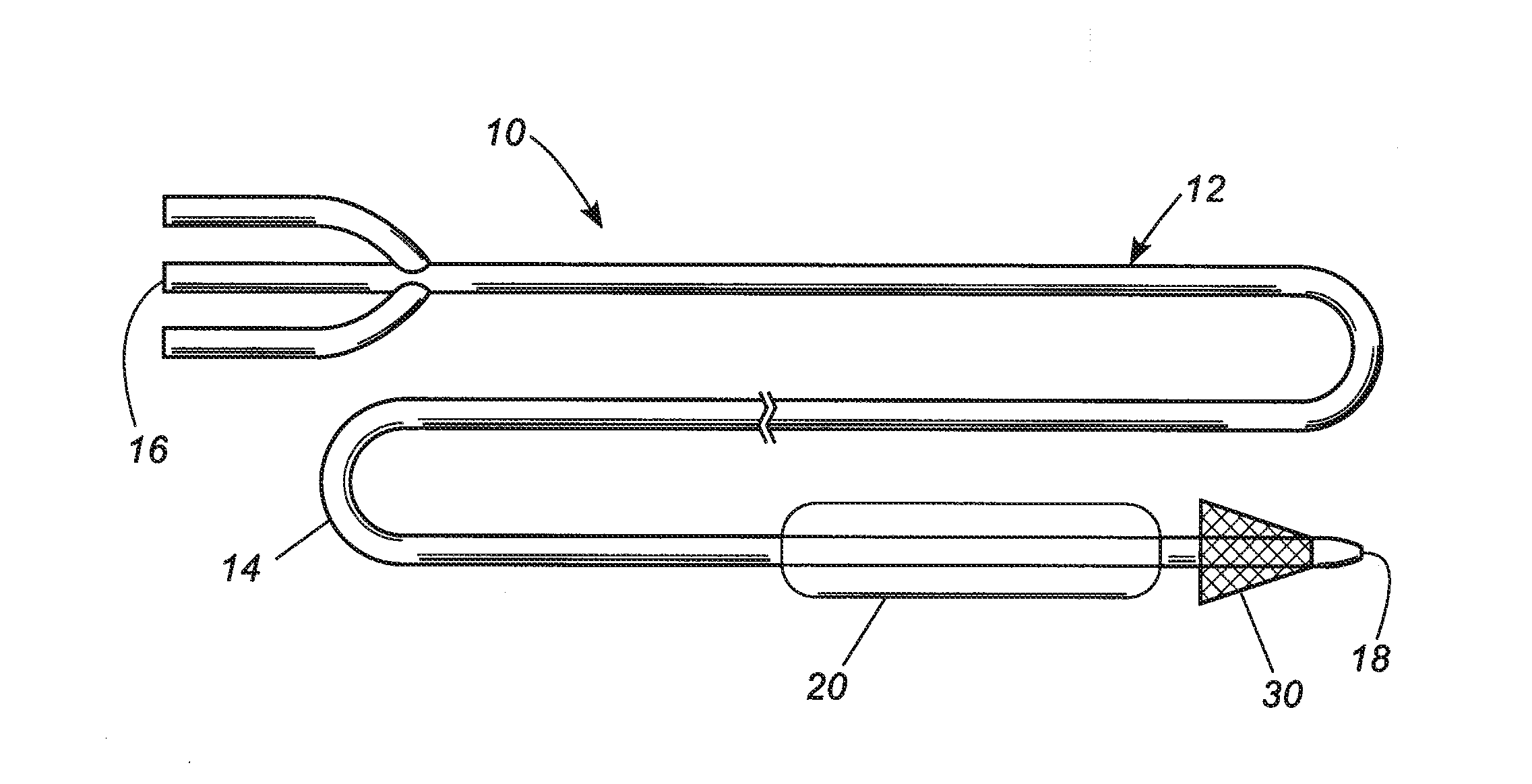 Percutaneous transluminal angioplasty device with integral embolic filter