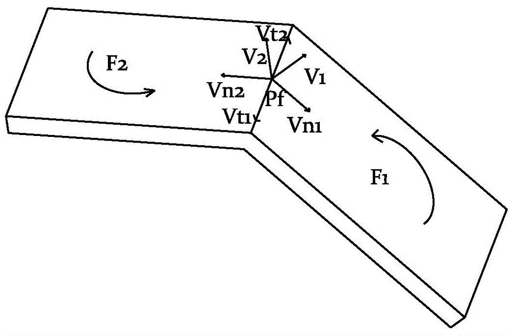 Method for recognizing characteristics of bending side of aircraft sheet metal based on topological adjacent performance