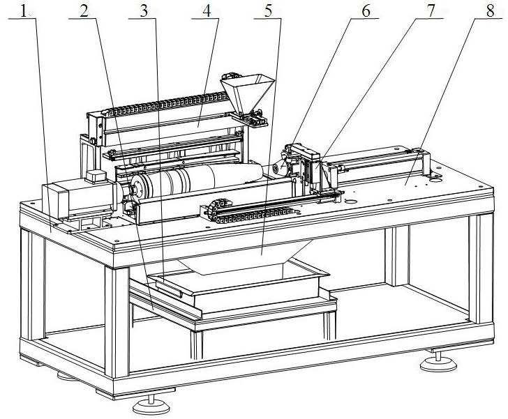 Rotary external surface polishing device