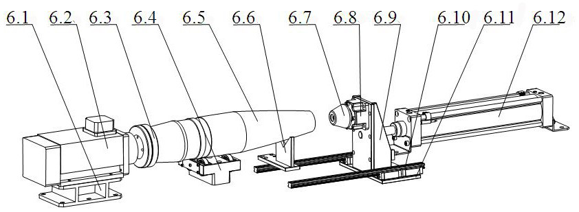 Rotary external surface polishing device