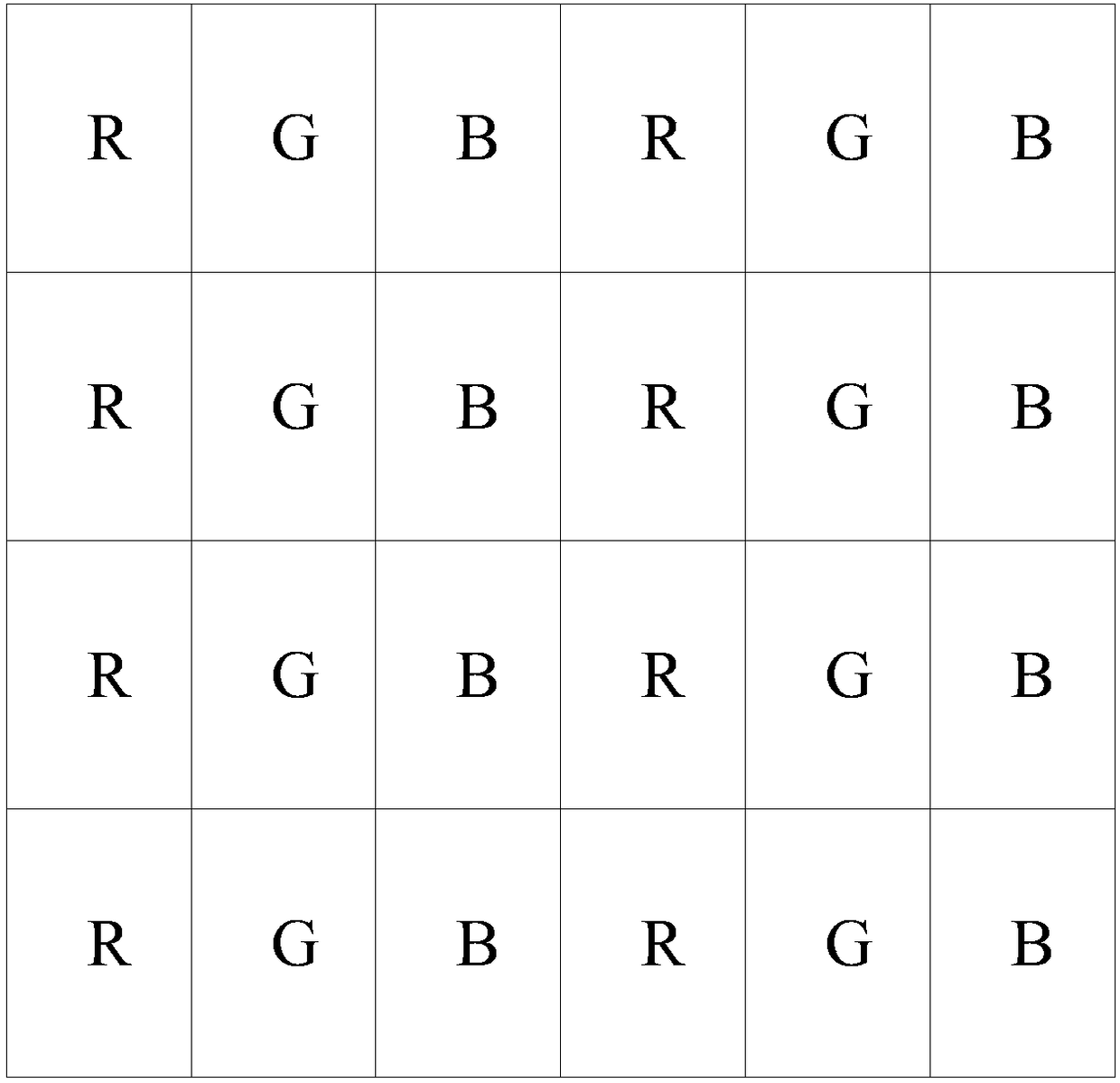 A system and method for adjusting the brightness of a pure color picture of an rgbw panel