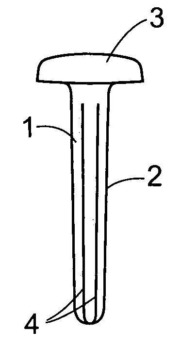 Surgical fasteners and related implant devices having bioabsorbable components