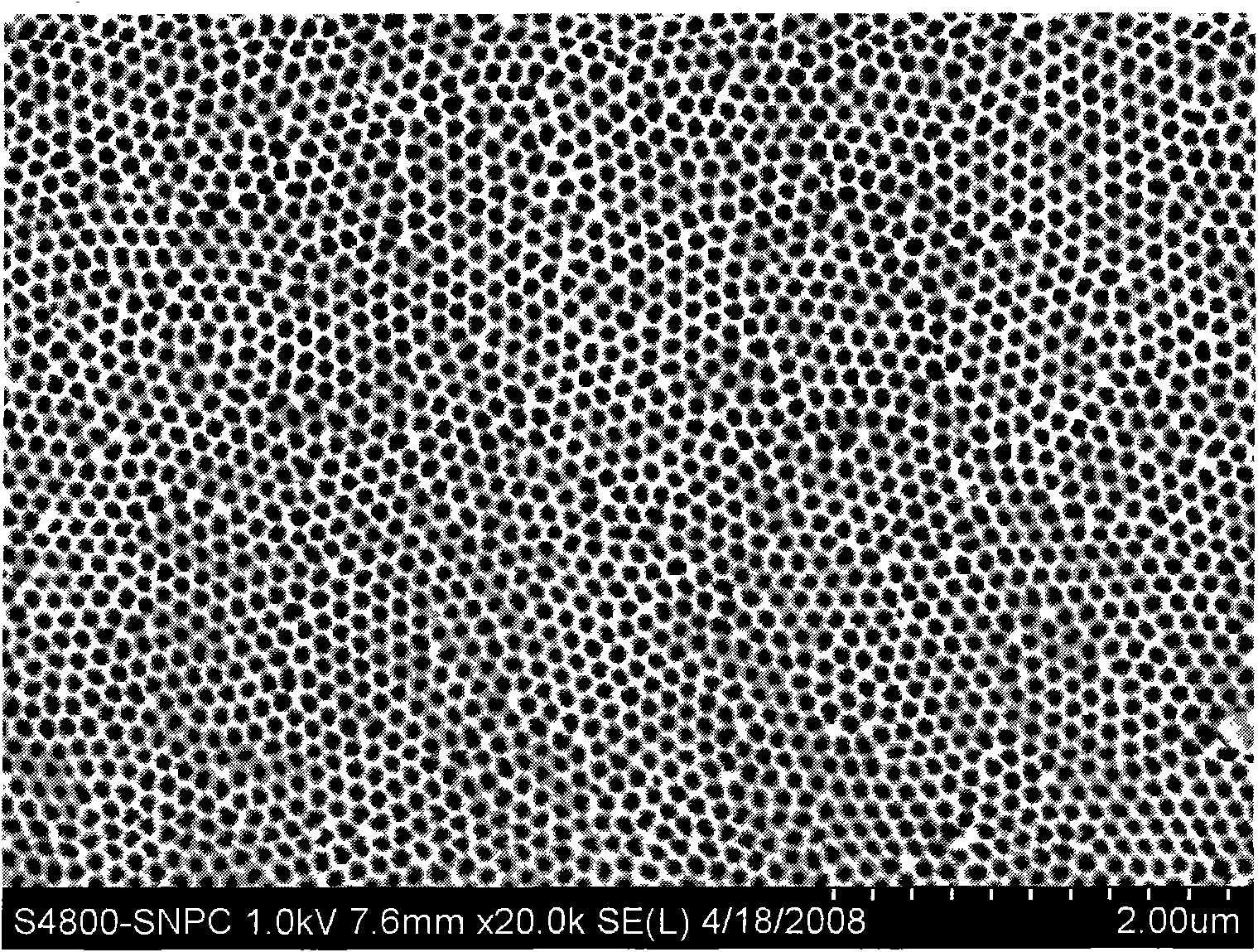 Fabricating method of soft template with nanometer structure