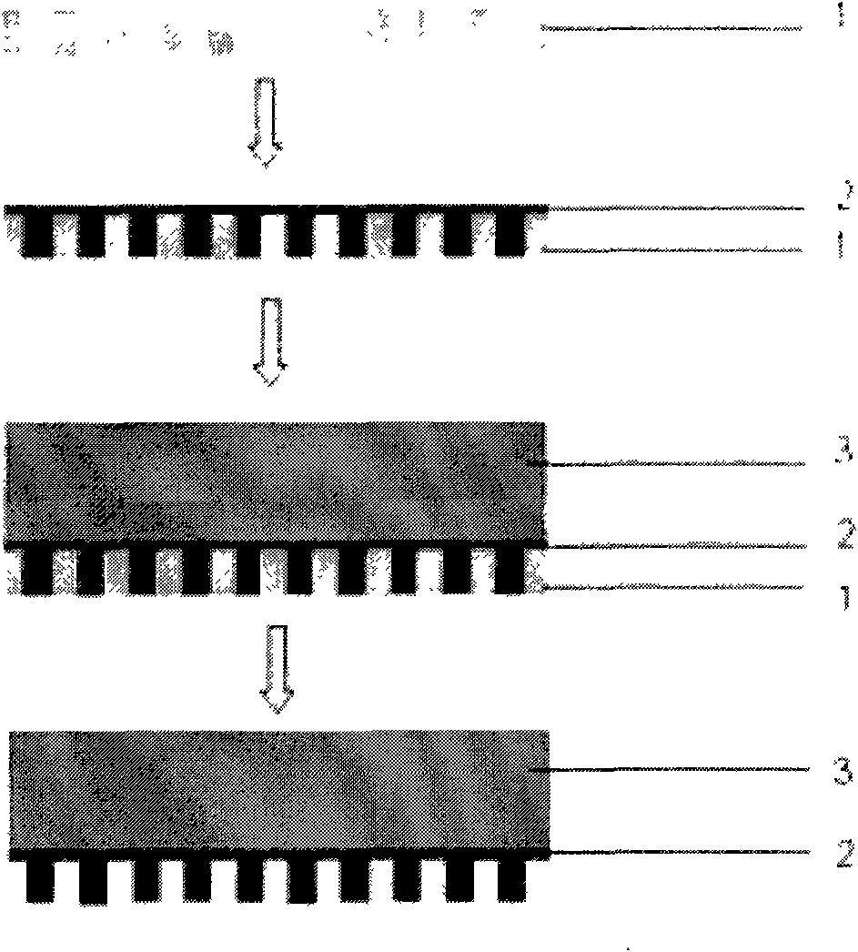 Fabricating method of soft template with nanometer structure