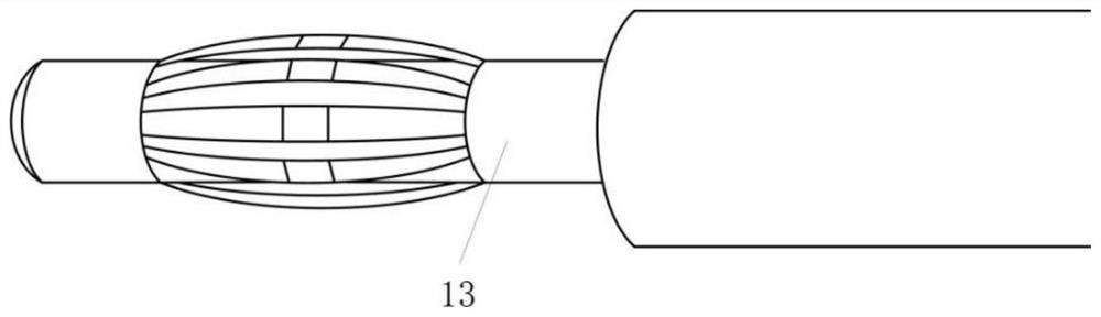 Lead electrode connecting device for experimental animal electrocardiogram