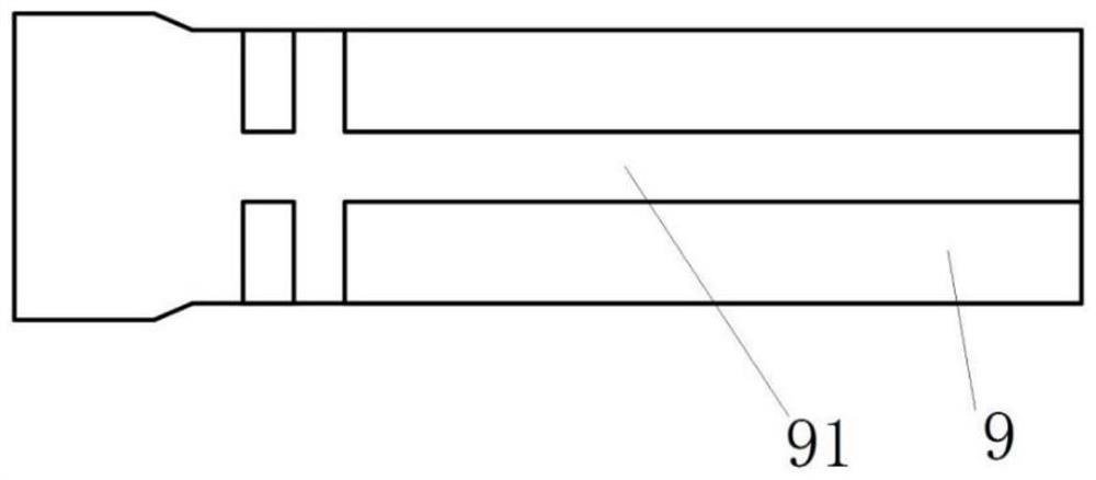 Lead electrode connecting device for experimental animal electrocardiogram