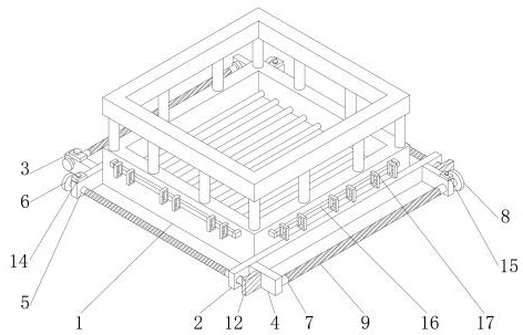 Mounting method of automobile luggage rack