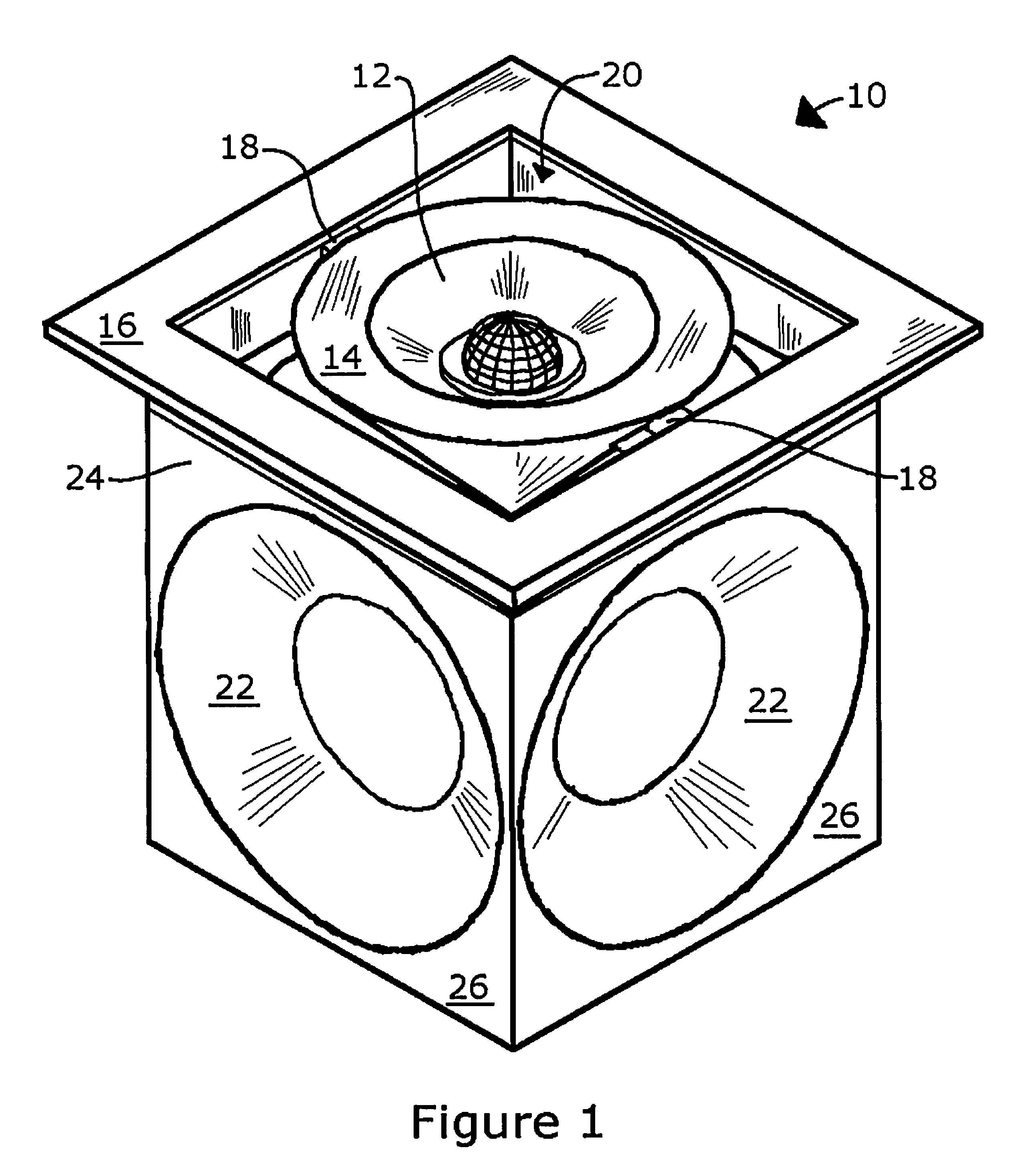 Anti-vibration in-ceiling speaker system