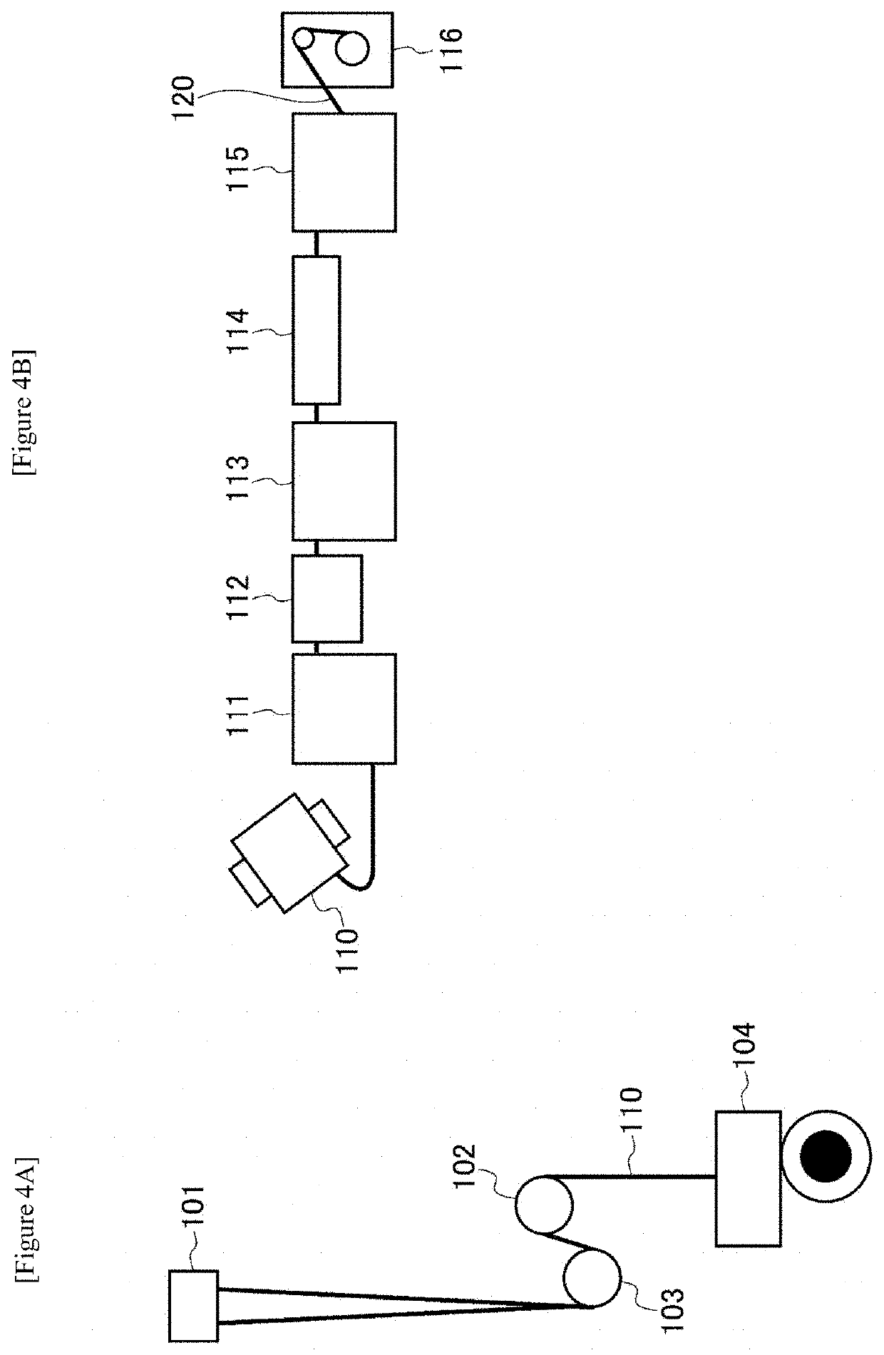 Drawn composite fiber, non-woven fabric, and method of producing drawn composite fiber