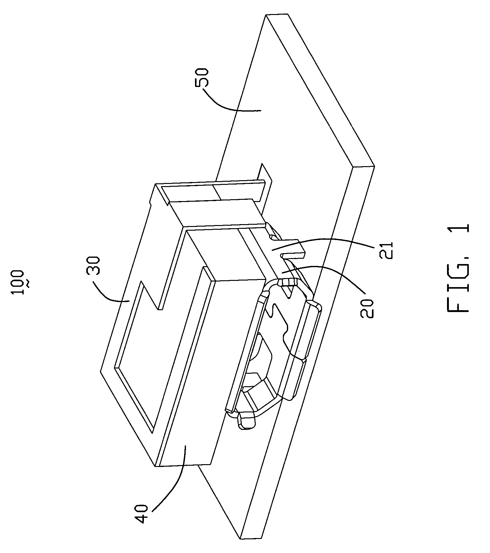 Electrical connector assembly with antenna function