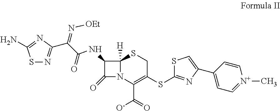 Process for preparing ceftaroline salts or hydrates thereof