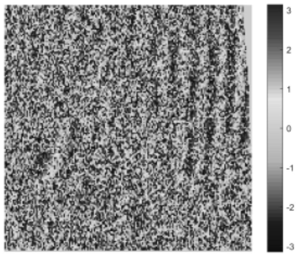 InSAR (Interferometric Synthetic Aperture Radar) phase unwrapping method and system in high-noise area based on ant colony algorithm