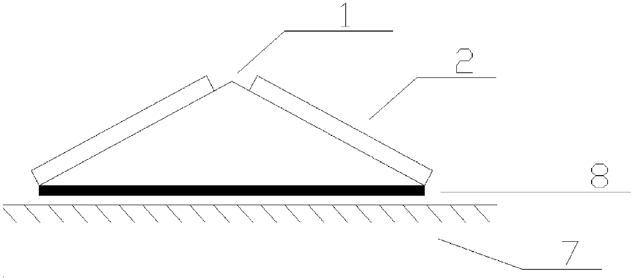 Novel photovoltaic power station system and layout method thereof