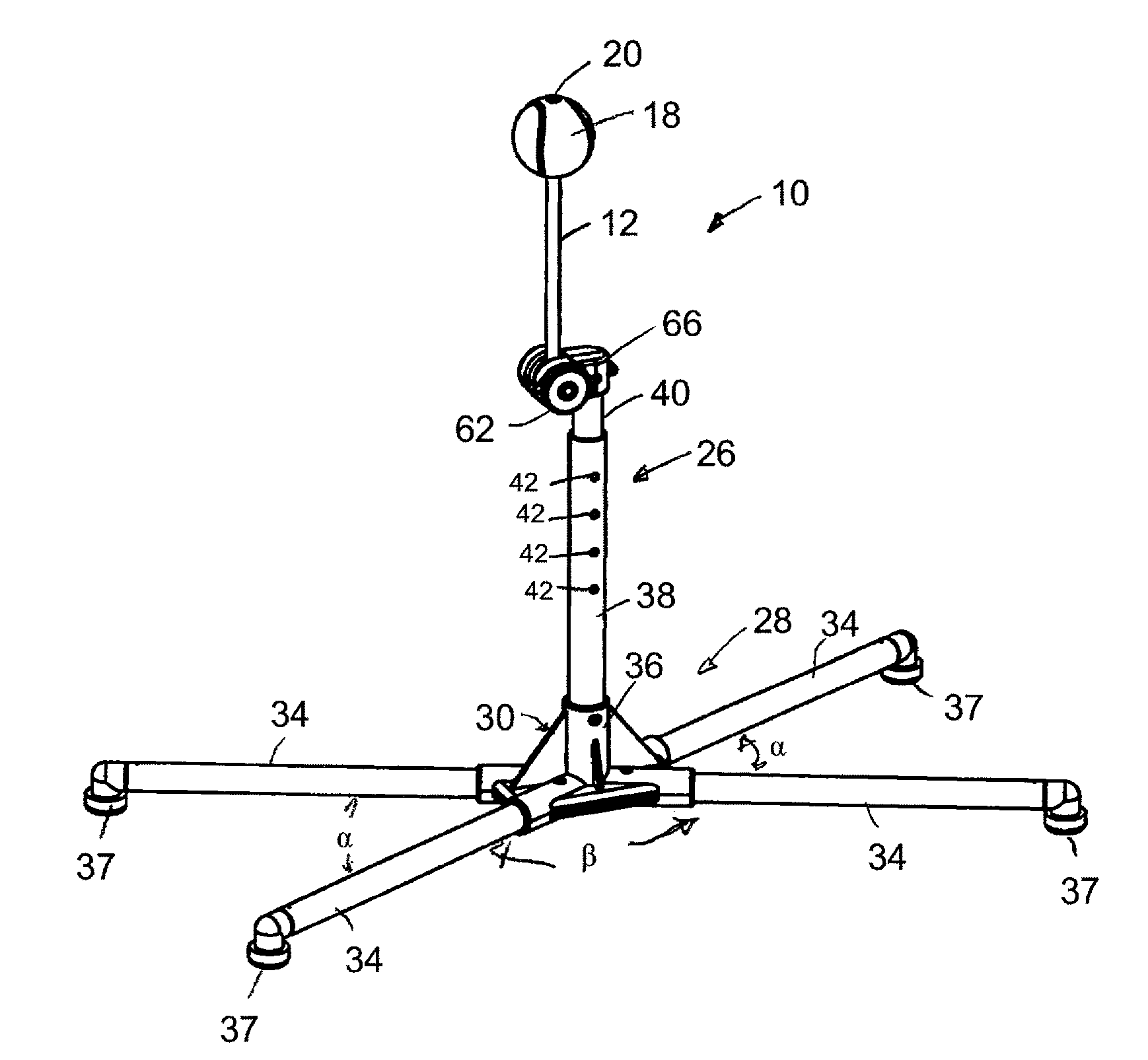 Batting tee