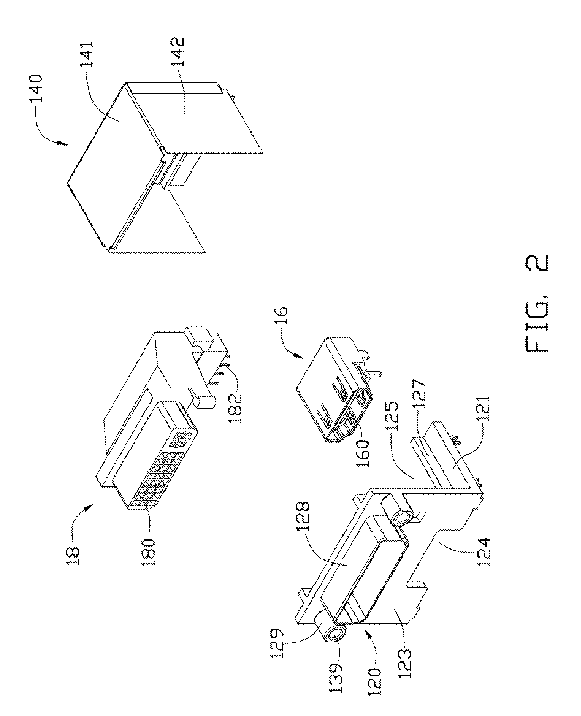 Electrical connector with different types of interface ports