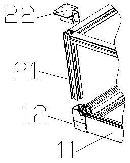 Mutual-inserted rail-side signal equipment floor hardeners and mounting method thereof