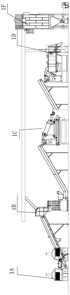 Magnetic separator for magnetic separation of household appliance parts and household appliance recovery device with magnetic separator