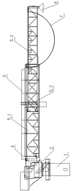 Safe and reliable full-rotation retractable gap bridge