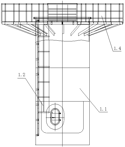 Safe and reliable full-rotation retractable gap bridge