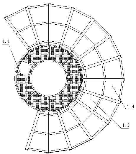 Safe and reliable full-rotation retractable gap bridge