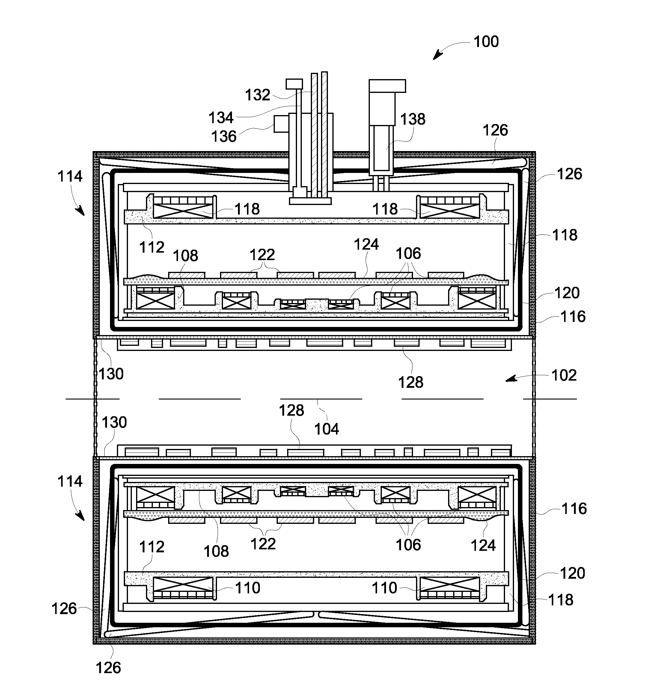 System for magnetic field distortion compensation and method of making same