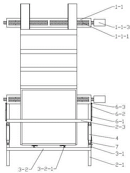 Pickup truck rear door fatigue endurance performance test device, control system thereof and test method thereof