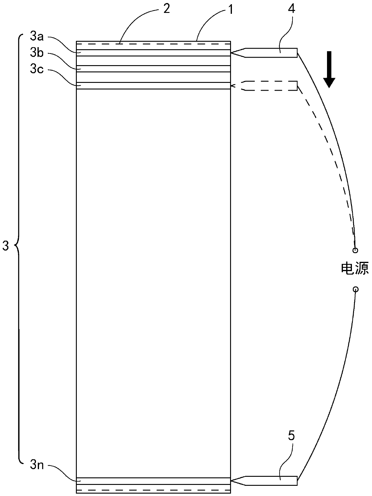 Electrothermal film heating device and cooking utensil and adjusting method thereof