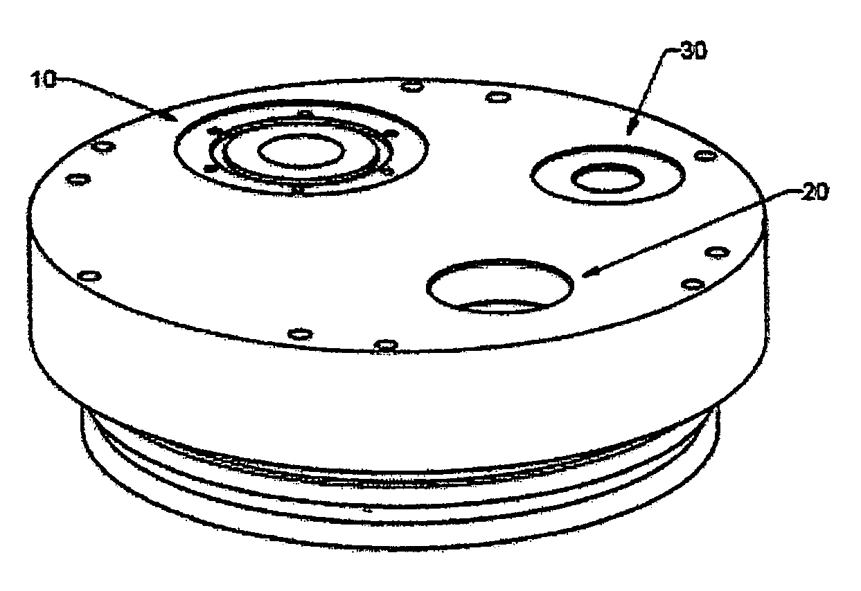 High pressure membrane introduction for a mass spectrometer