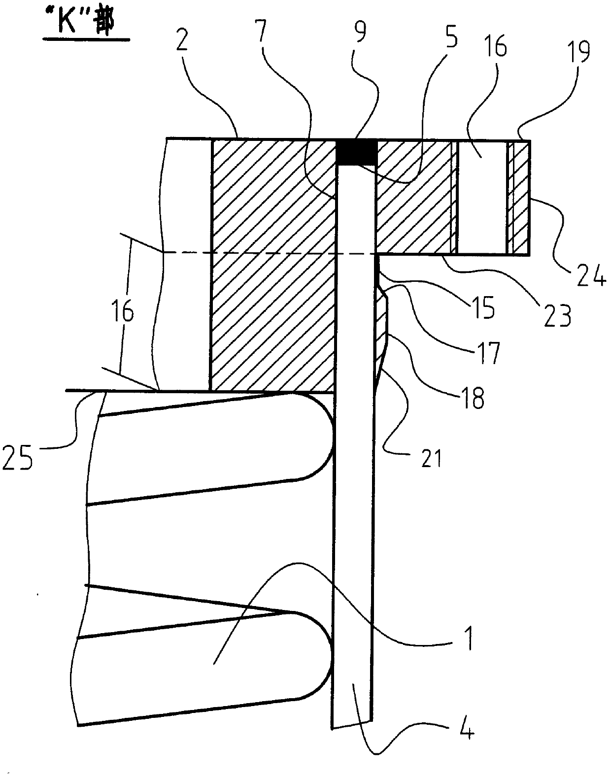 General filtering core assembly with filtering membrane and structure of general filtering core assembly