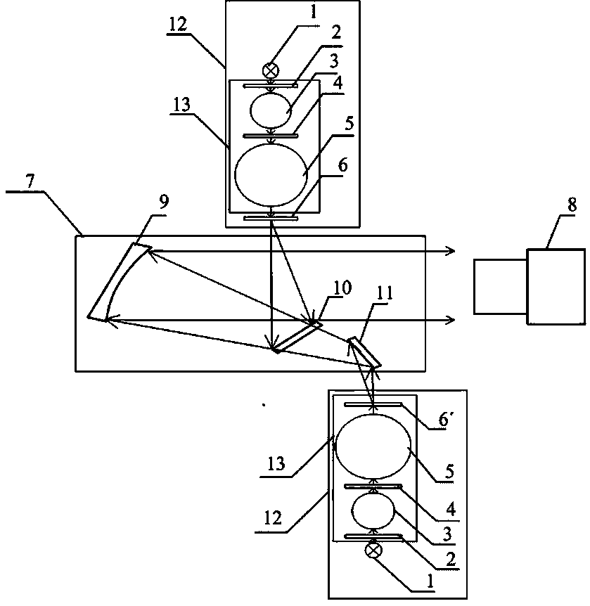 Color television imaging system spatial resolution detecting device