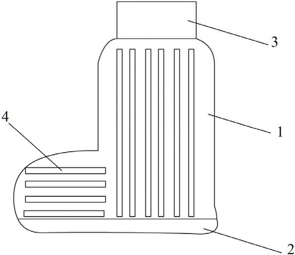 Shoe cover with PVC (polyvinyl chloride) films