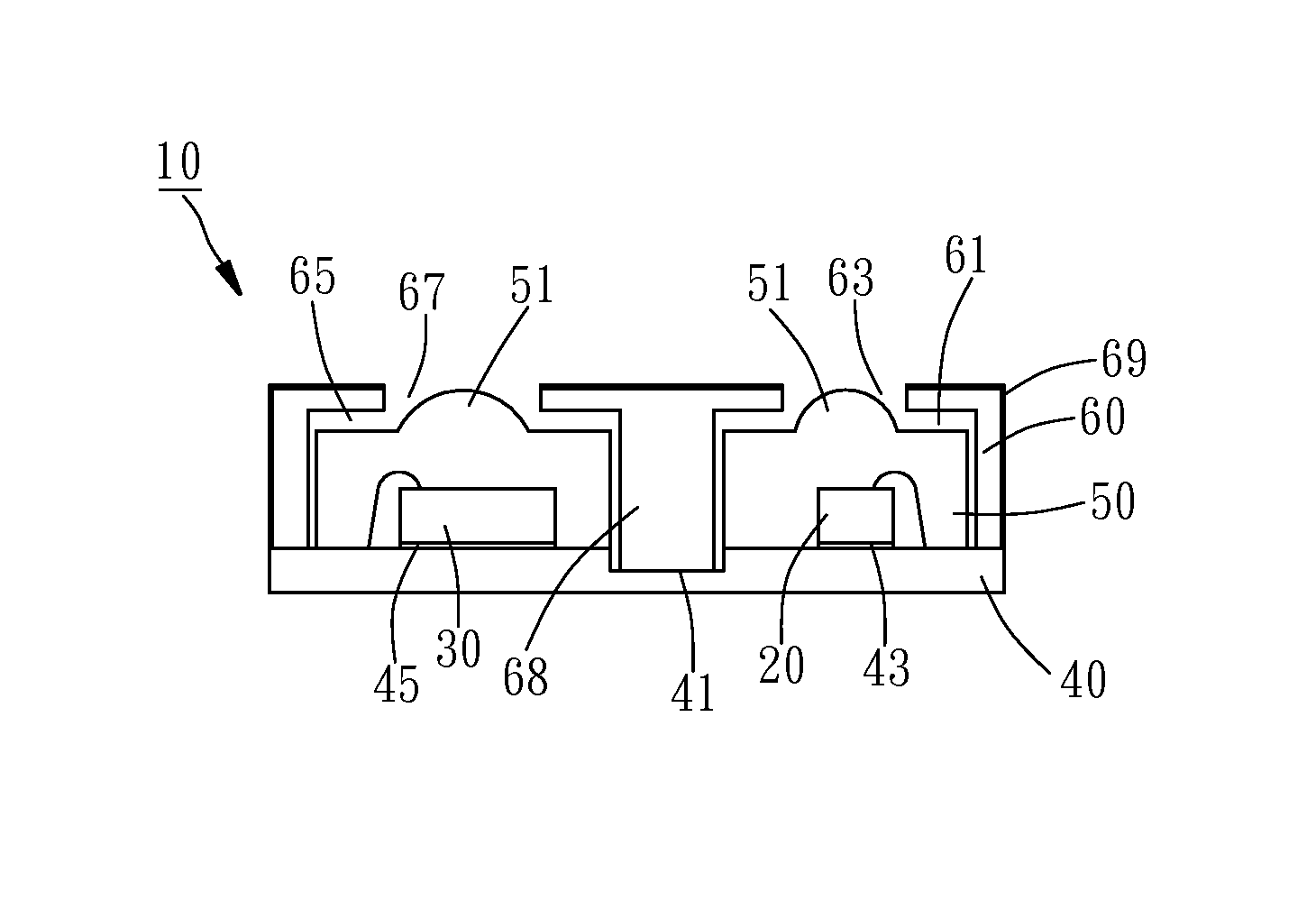 Optical module package and its packaging method