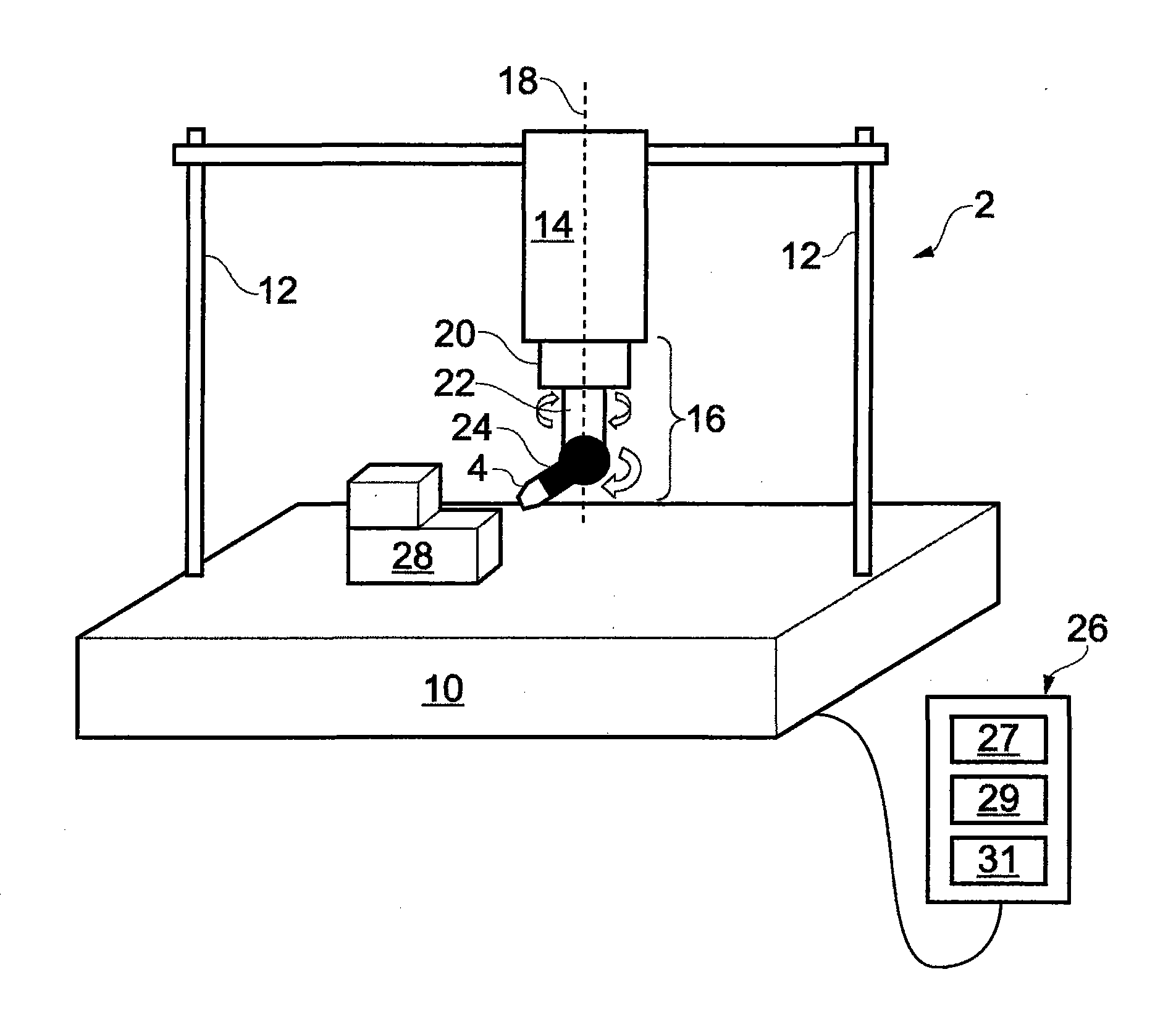 Non-contact measurement apparatus and method